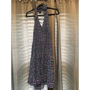 Zara floral halter sun dress